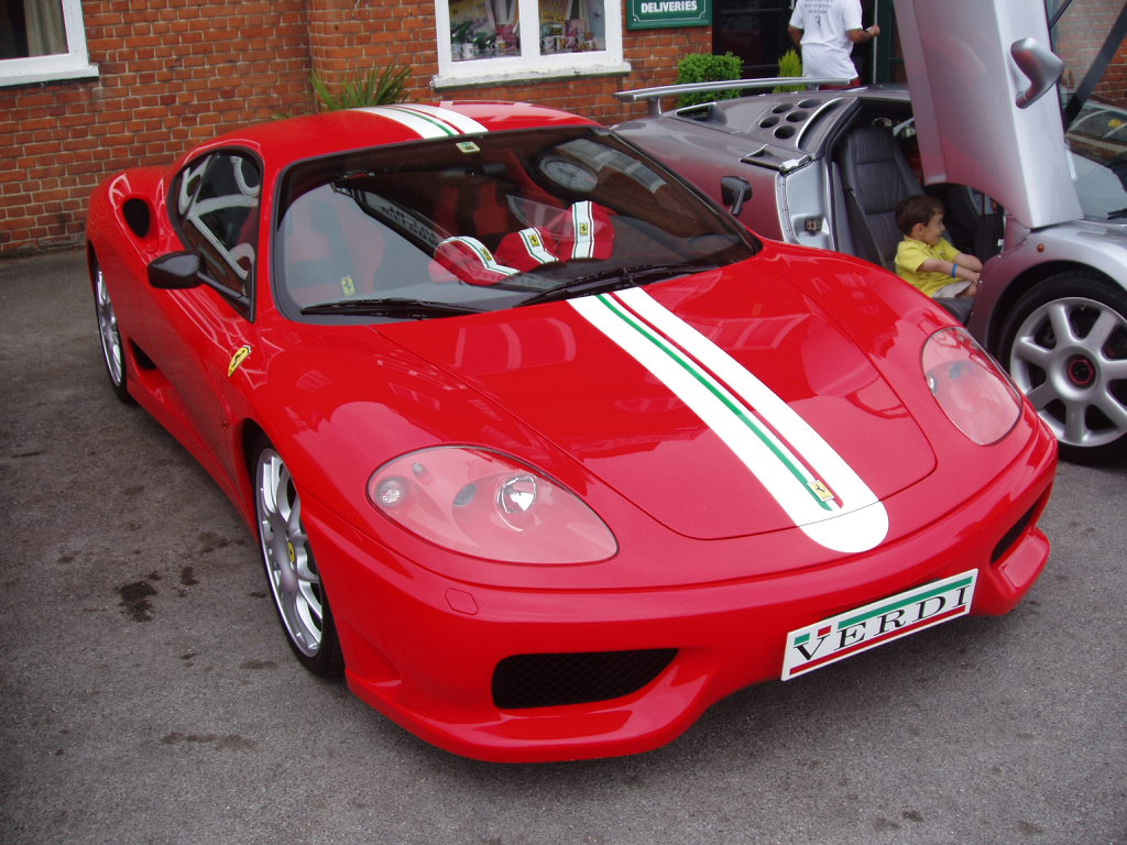 Ferrari at 2005 Auto Italia 'Spring Italian Car Day' at Brooklands