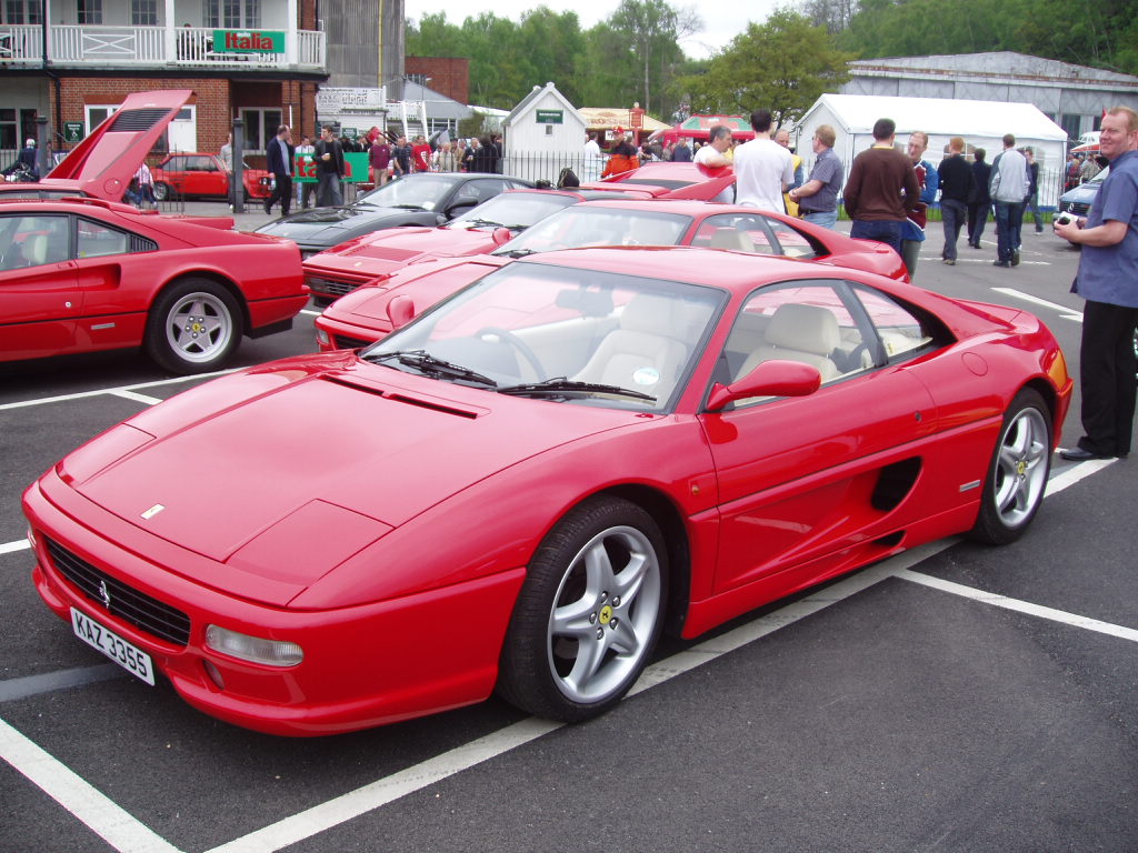 Ferrari at 2005 Auto Italia 'Spring Italian Car Day' at Brooklands