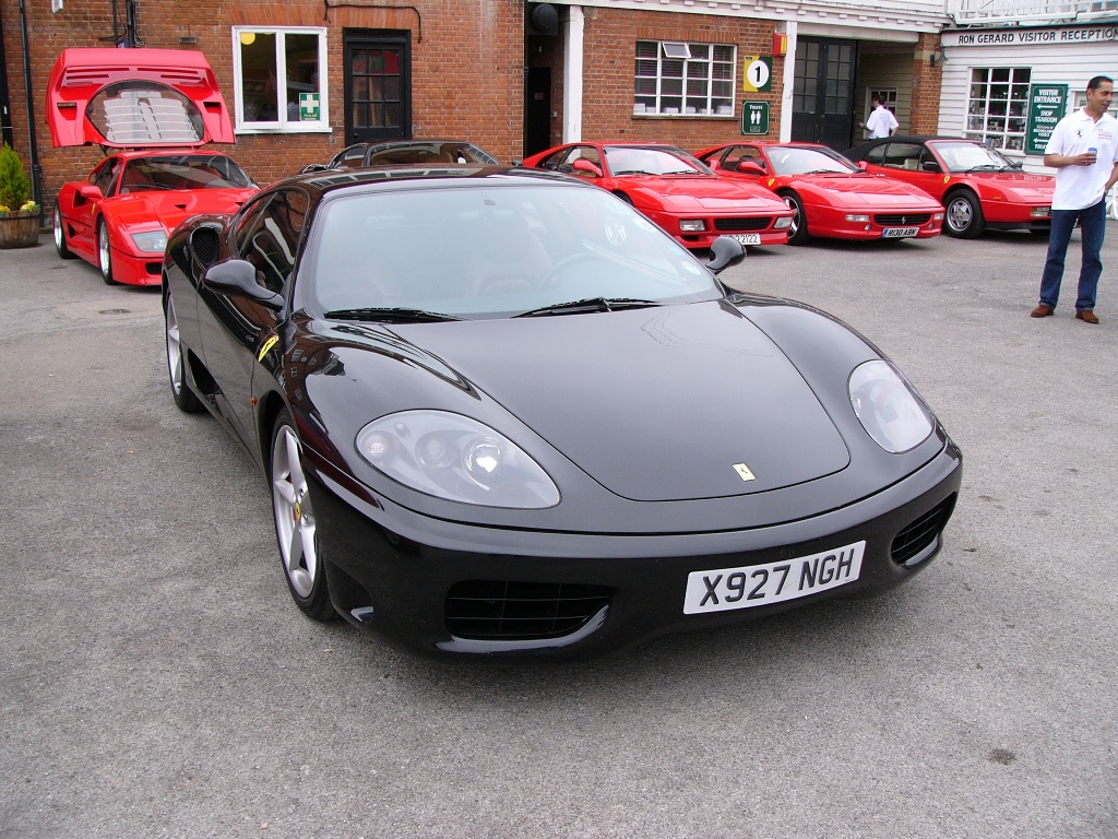 Ferrari at 2005 Auto Italia 'Spring Italian Car Day' at Brooklands