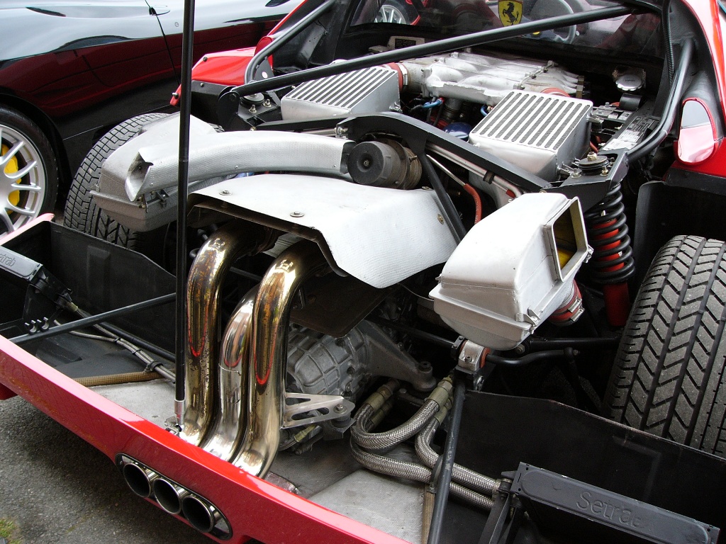 Ferrari at 2005 Auto Italia 'Spring Italian Car Day' at Brooklands