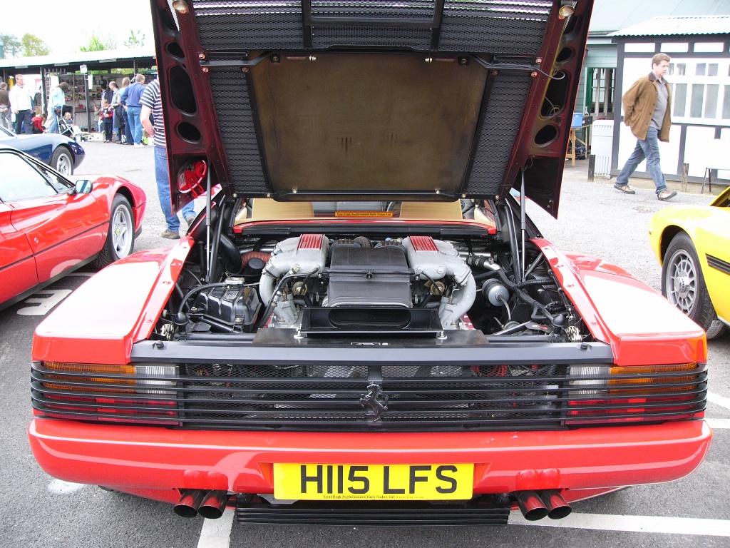 Ferrari at 2005 Auto Italia 'Spring Italian Car Day' at Brooklands