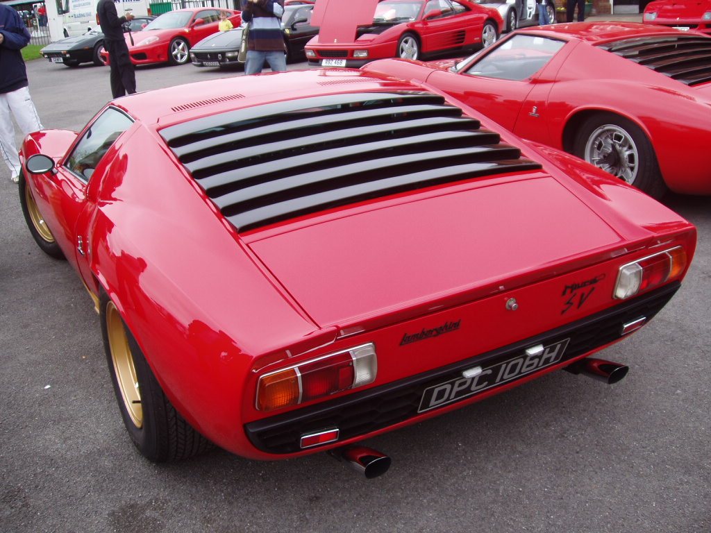 Lamborghini at the 2005 Auto Italia Spring Italian Car Day at Brooklands