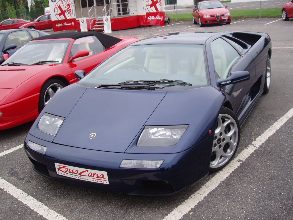 Lamborghini at the 2005 Auto Italia Spring Italian Car Day at Brooklands