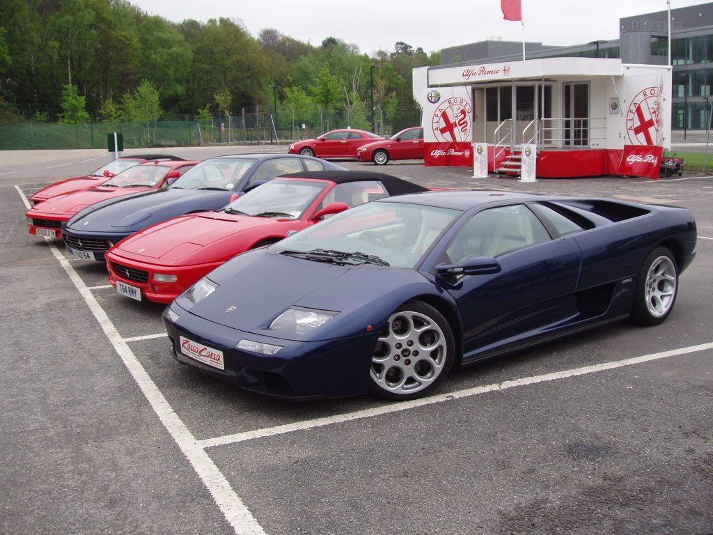 Lamborghini at the 2005 Auto Italia Spring Italian Car Day at Brooklands