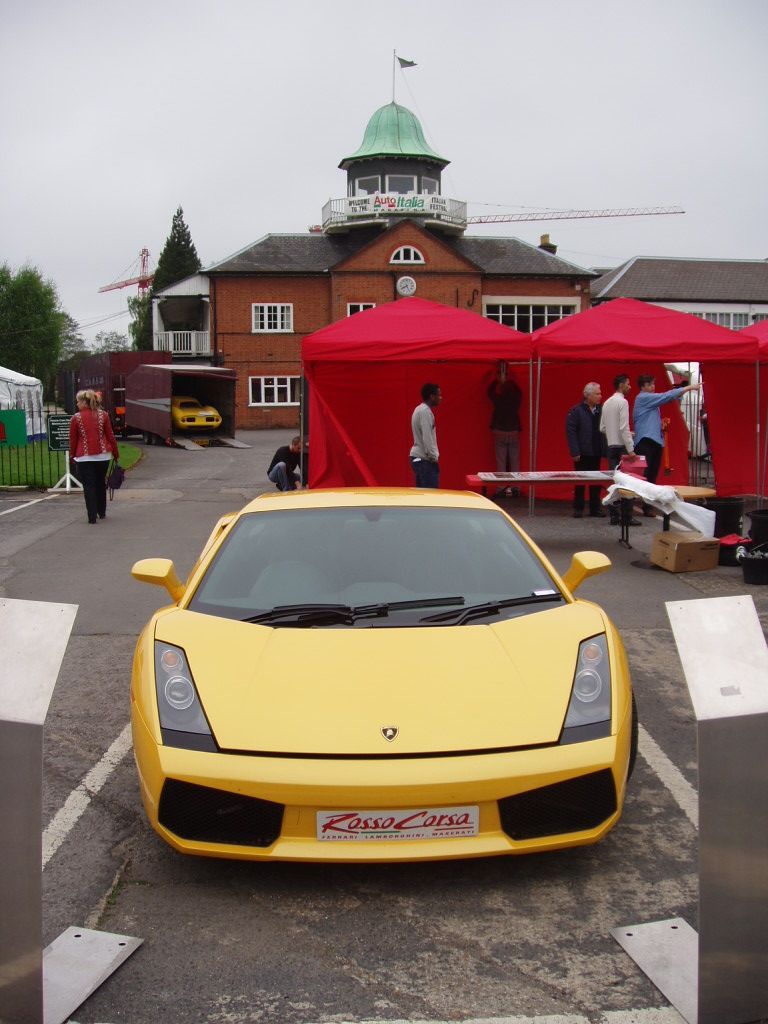 Lamborghini at the 2005 Auto Italia Spring Italian Car Day at Brooklands