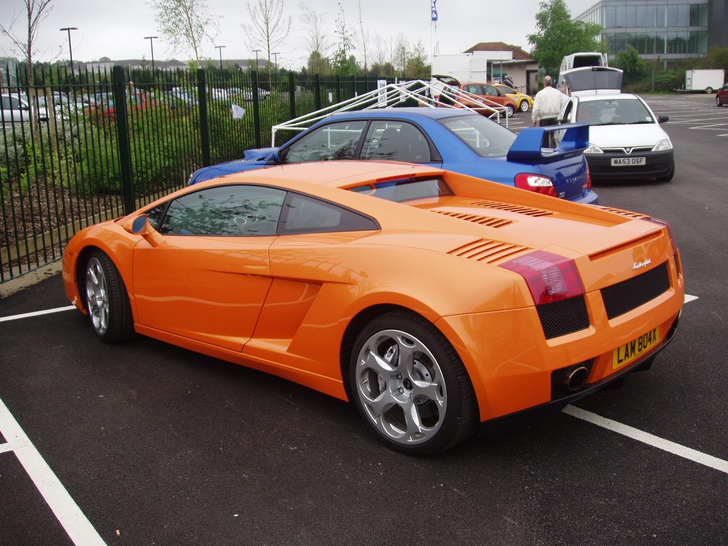 Lamborghini at the 2005 Auto Italia Spring Italian Car Day at Brooklands