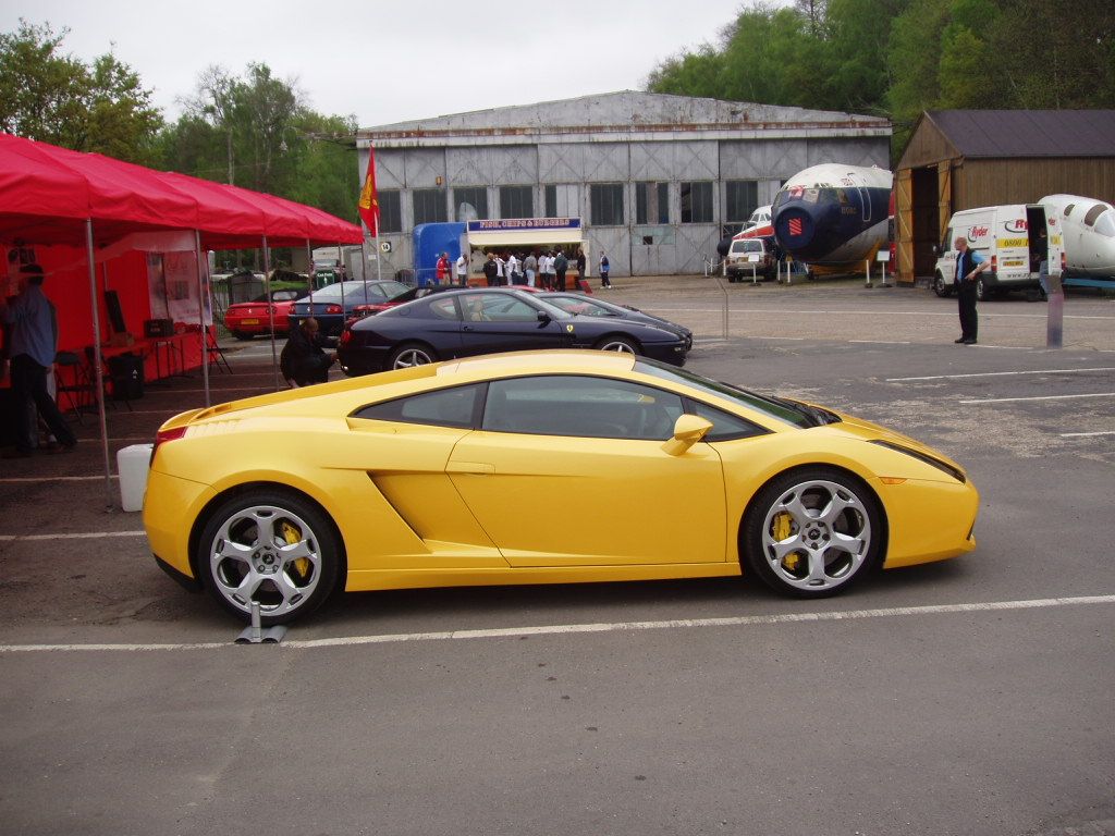 Lamborghini at the 2005 Auto Italia Spring Italian Car Day at Brooklands