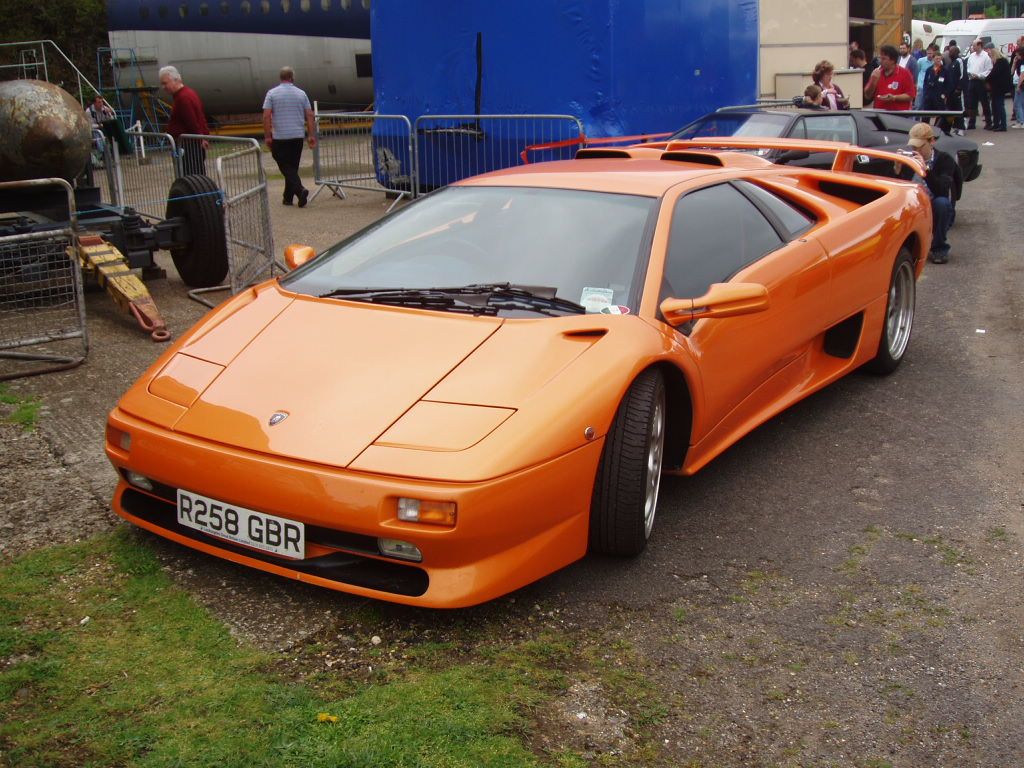 Lamborghini at the 2005 Auto Italia Spring Italian Car Day at Brooklands