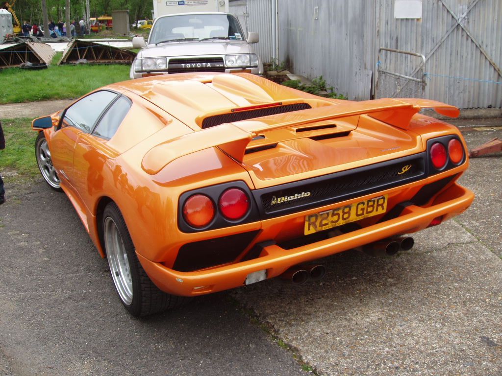 Lamborghini at the 2005 Auto Italia Spring Italian Car Day at Brooklands