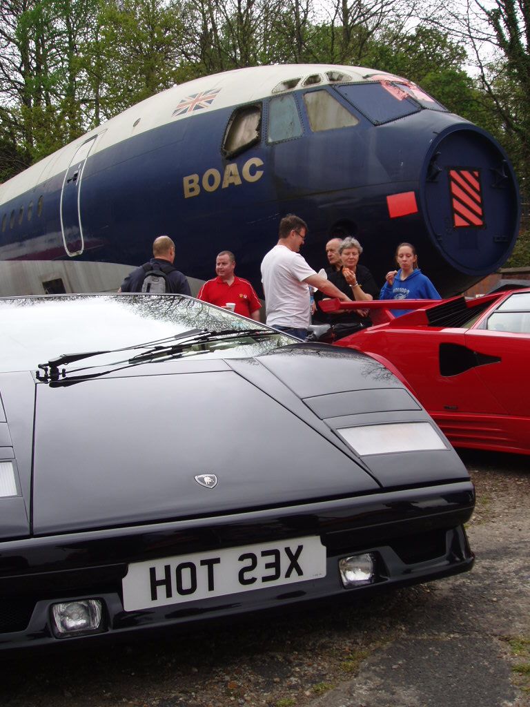 Lamborghini at the 2005 Auto Italia Spring Italian Car Day at Brooklands