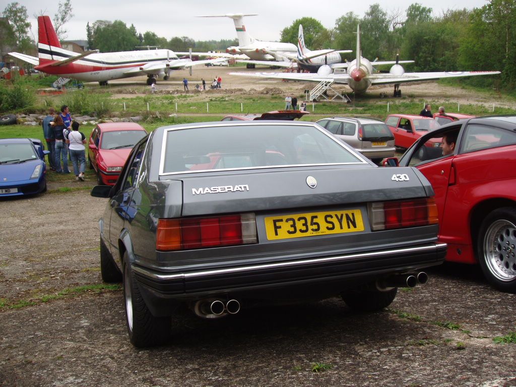 Maserati at the Auto Italia magazine 2005 'Spring Italian Car Day' at Brooklands