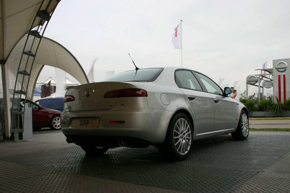 Alfa Romeo 159 JTDM at the 2005 Goodwood International Festival of Speed