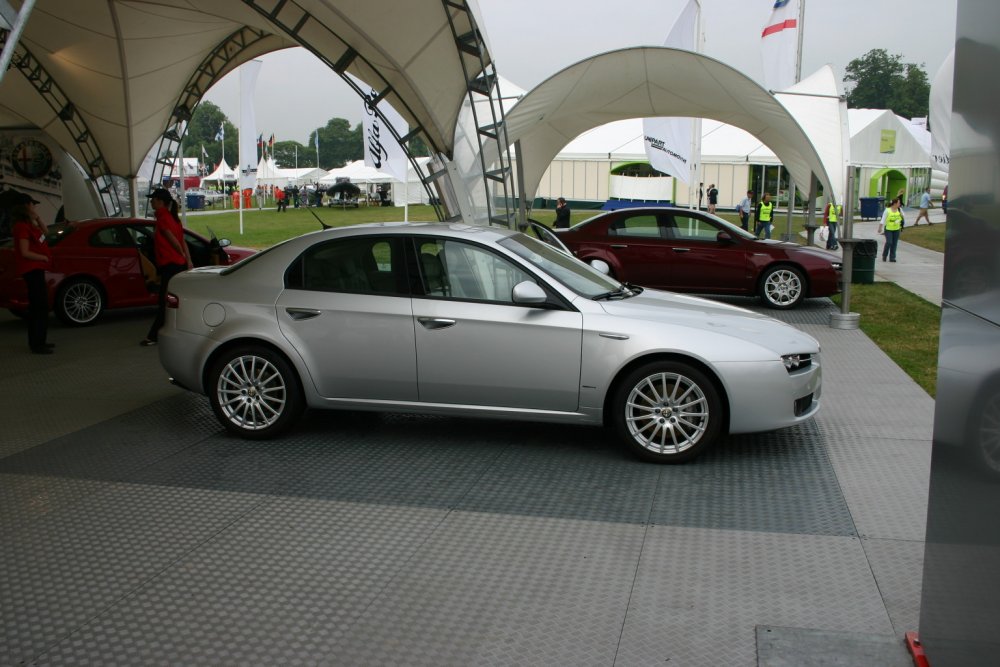 Alfa Romeo 159 JTDM at the 2005 Goodwood International Festival of Speed