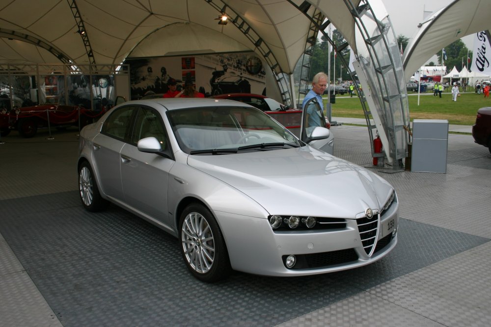 Alfa Romeo 159 JTDM at the 2005 Goodwood International Festival of Speed