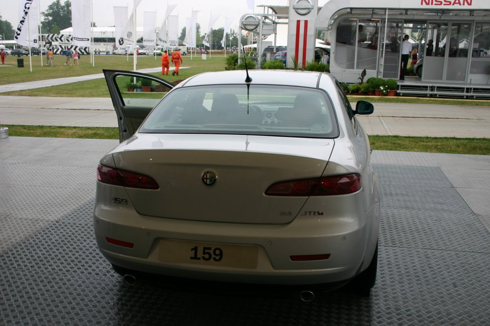 Alfa Romeo 159 JTDM at the 2005 Goodwood International Festival of Speed