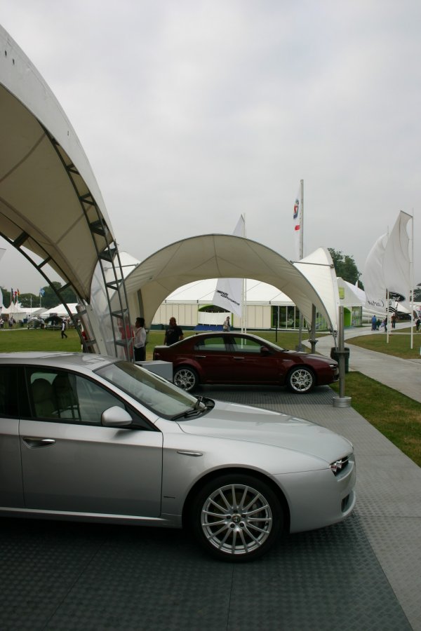 Alfa Romeo 159 JTDM at the 2005 Goodwood International Festival of Speed