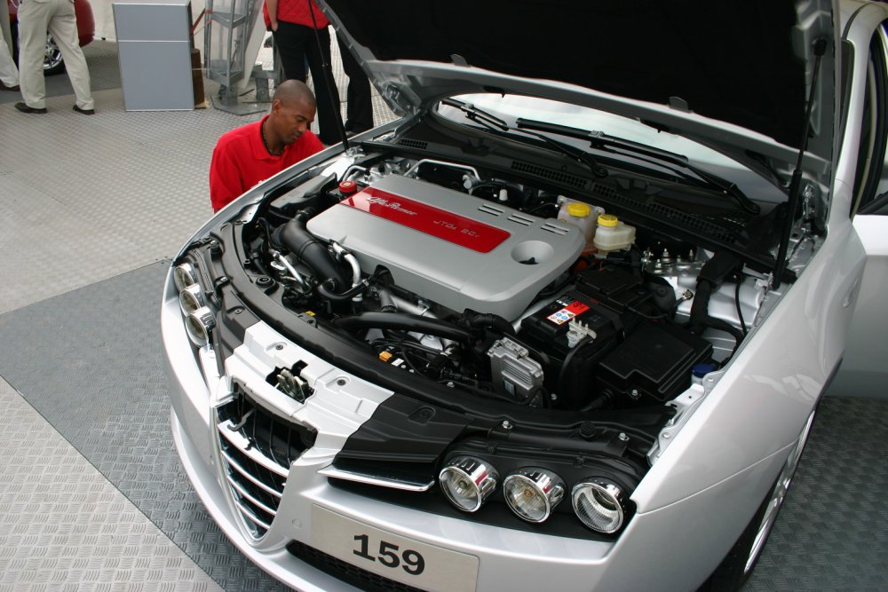 Alfa Romeo 159 JTDM at the 2005 Goodwood International Festival of Speed