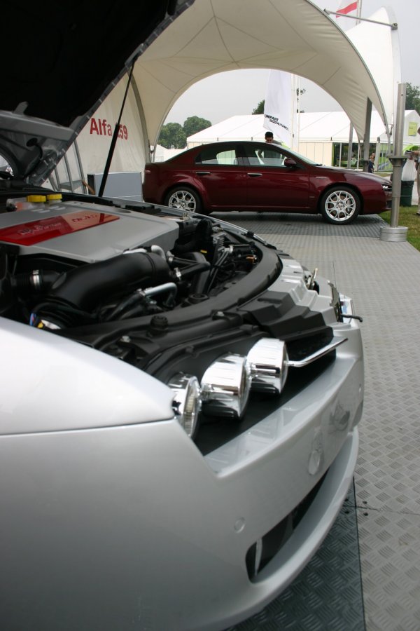 Alfa Romeo 159 JTDM at the 2005 Goodwood International Festival of Speed