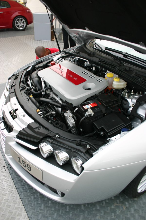 Alfa Romeo 159 JTDM at the 2005 Goodwood International Festival of Speed