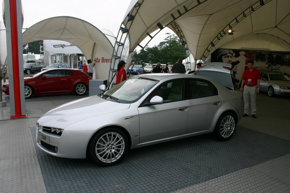 Alfa Romeo 159 JTDM at the 2005 Goodwood International Festival of Speed