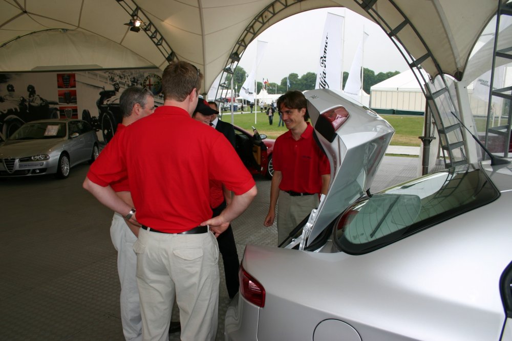 Alfa Romeo 159 JTDM at the 2005 Goodwood International Festival of Speed