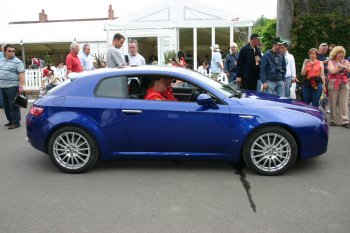 Alfa Romeo chose the three day Goodwood Festival of Speed, held over this weekend, to unleash their potent new Brera sportscar in public eye for the first time