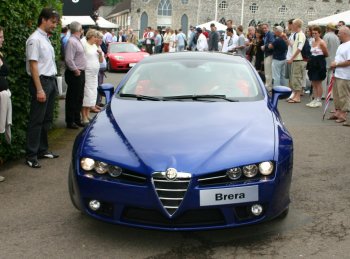 Alfa Romeo chose the three day Goodwood Festival of Speed, held over this weekend, to unleash their potent new Brera sportscar in public eye for the first time