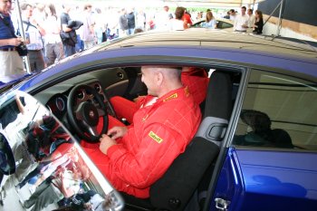 Alfa Romeo chose the three day Goodwood Festival of Speed, held over this weekend, to unleash their potent new Brera sportscar in public eye for the first time