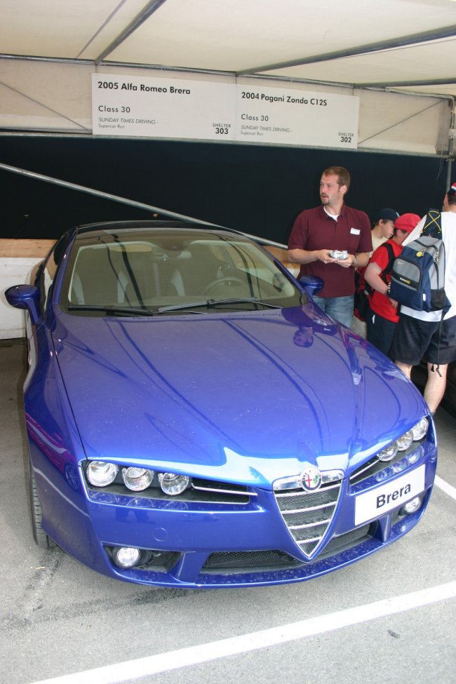 Alfa Romeo Brera at the 2005 Goodwood International Festival of Speed