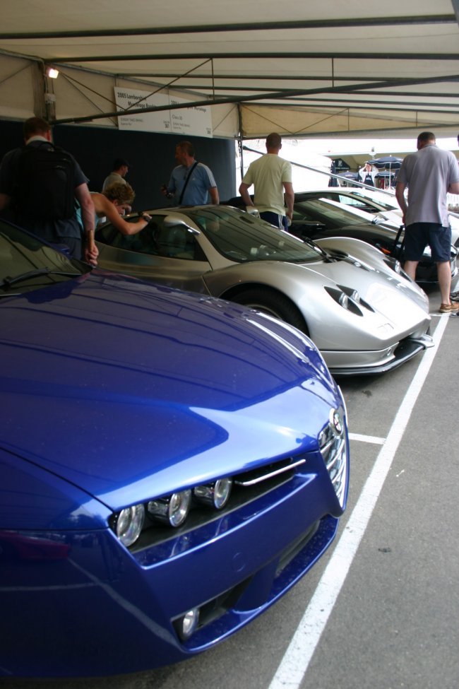 Alfa Romeo Brera at the 2005 Goodwood International Festival of Speed