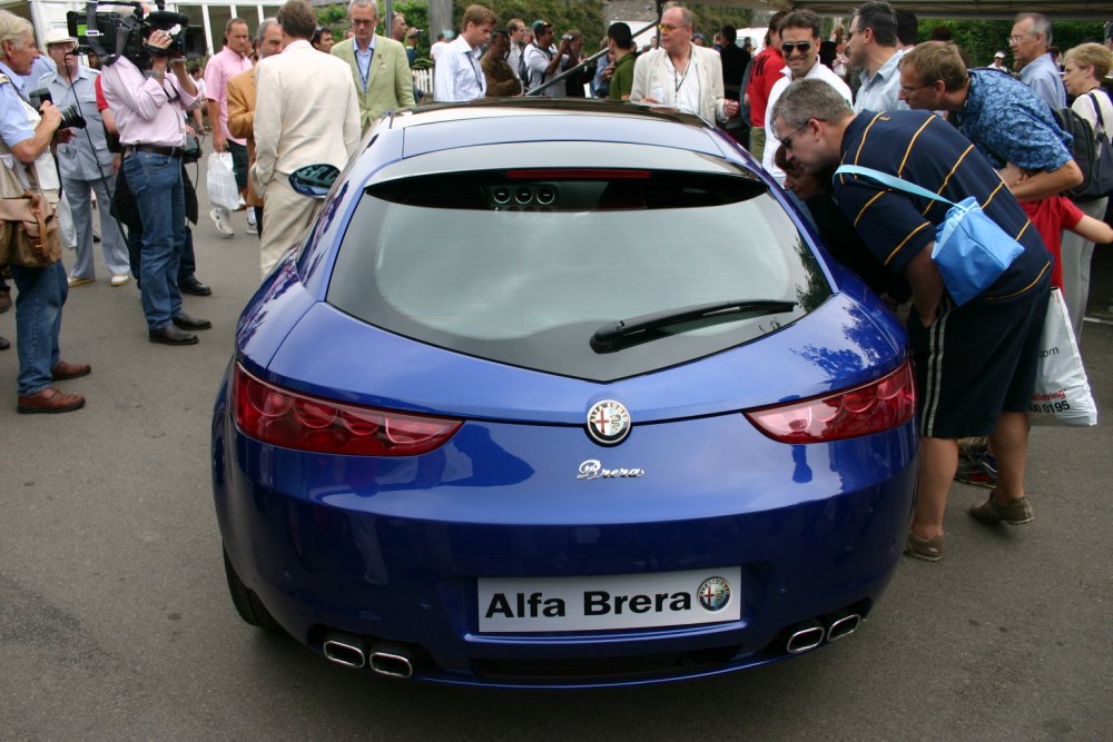 Alfa Romeo Brera at the 2005 Goodwood International Festival of Speed