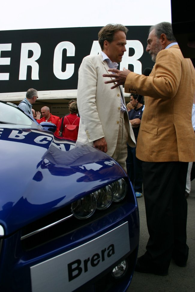 Alfa Romeo Brera at the 2005 Goodwood International Festival of Speed