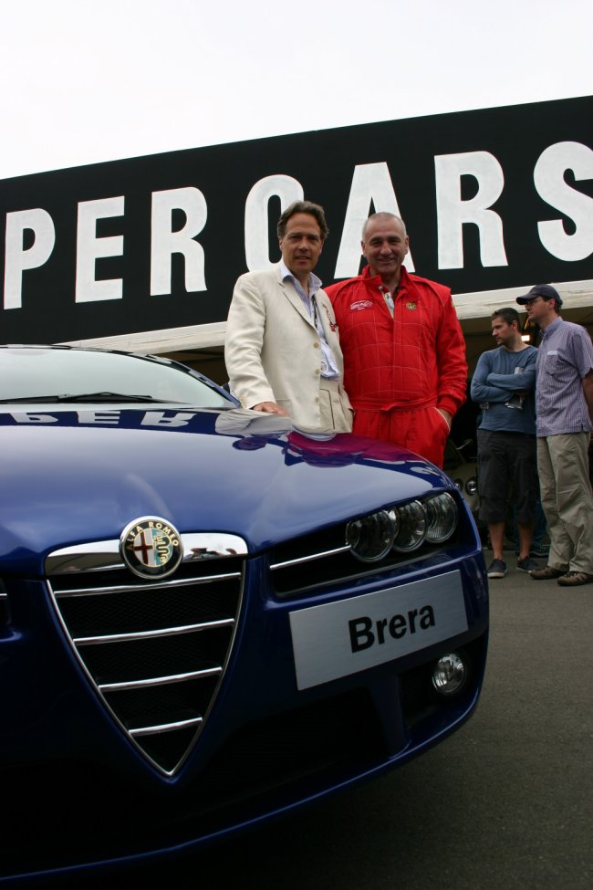 Alfa Romeo Brera at the 2005 Goodwood International Festival of Speed