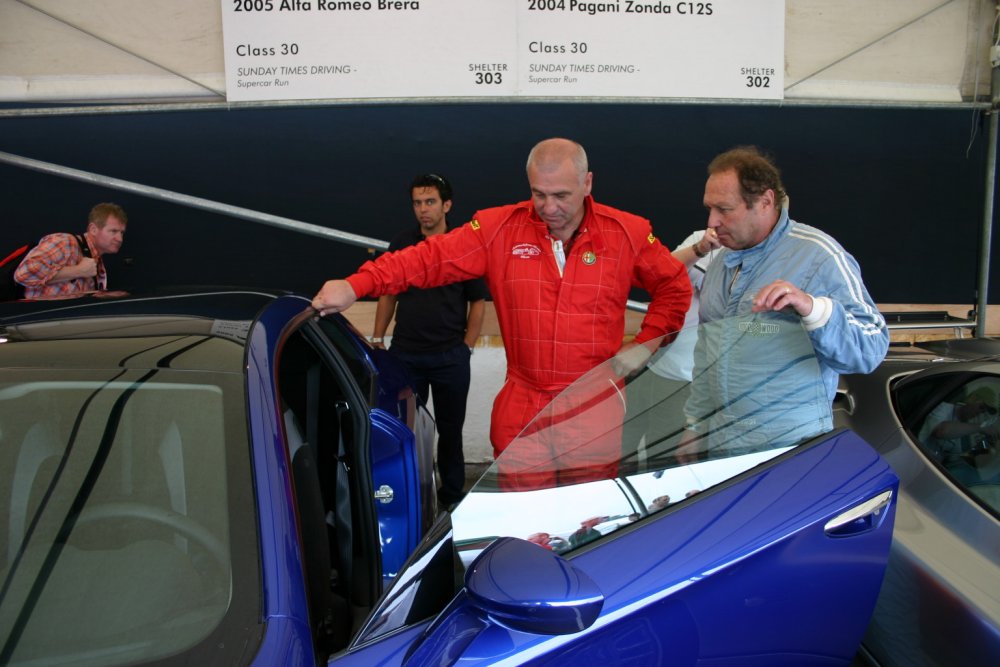 Alfa Romeo Brera at the 2005 Goodwood International Festival of Speed