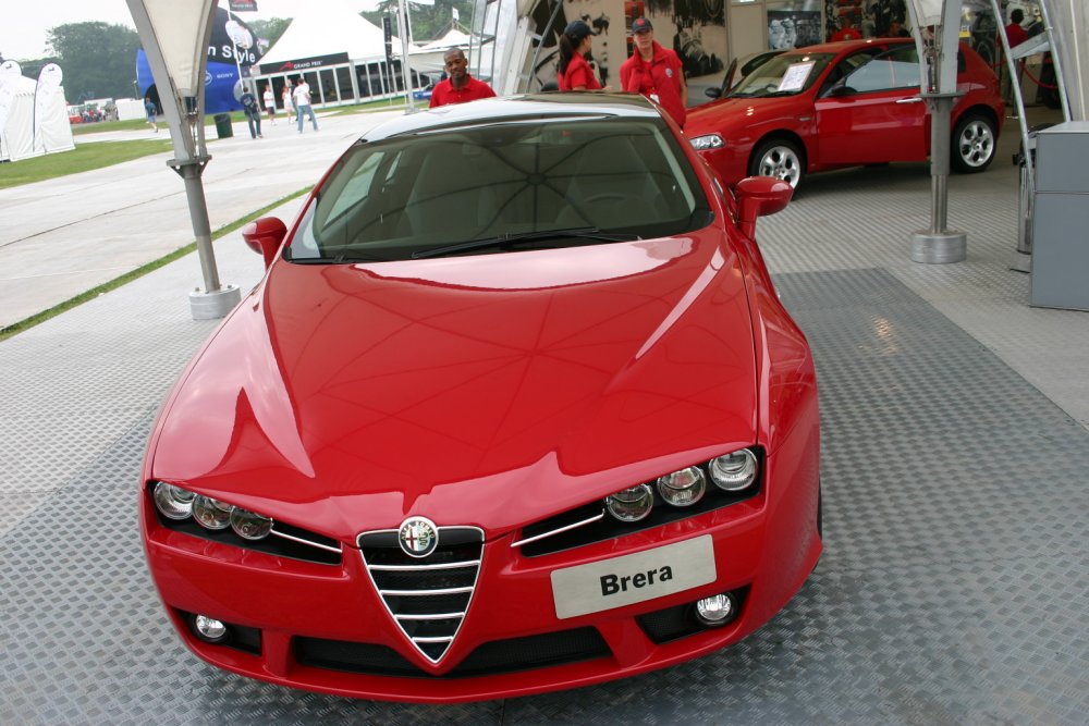 Alfa Romeo Brera 3.2 V6 4x4 at the 2005 Goodwood Festival of Speed