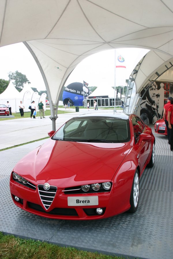 Alfa Romeo Brera 3.2 V6 4x4 at the 2005 Goodwood Festival of Speed