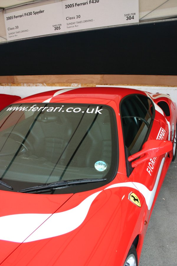 Ferrari at the 2005 Goodwood International Festival of Speed