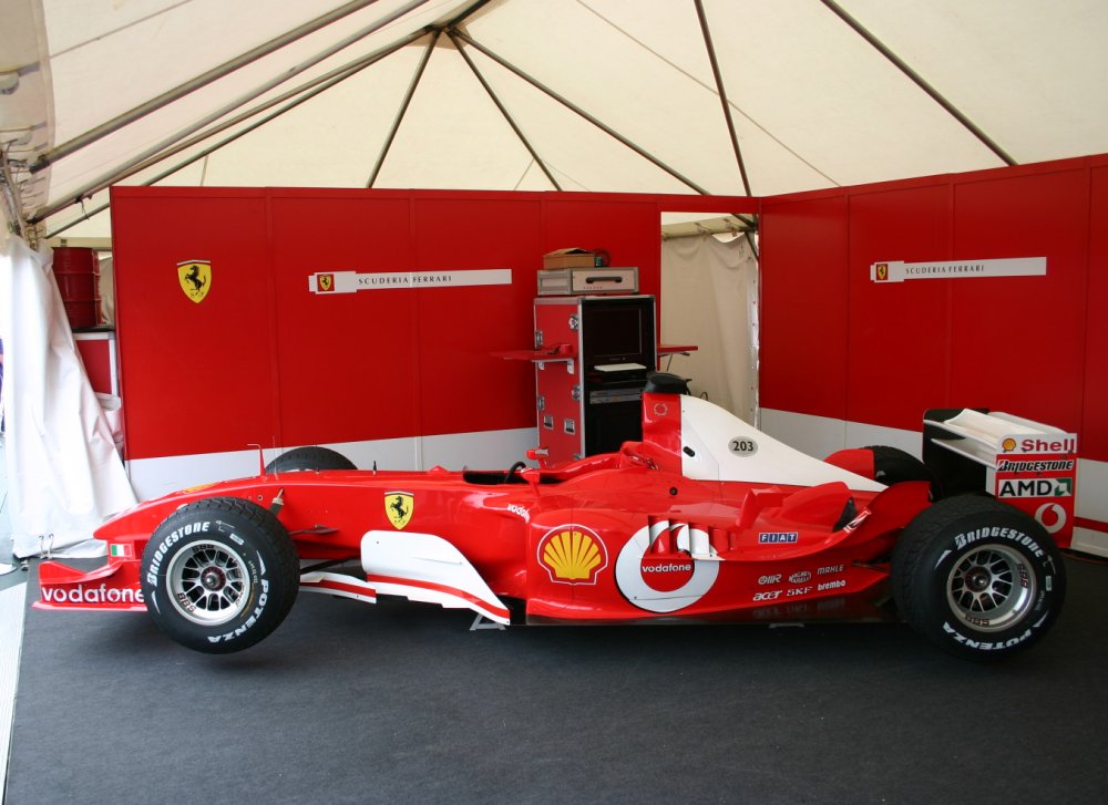 Ferrari at the 2005 Goodwood International Festival of Speed