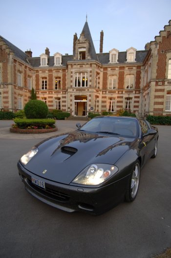 The latest addition to the Ferrari stable, the limited-edition 12-cylinder convertible Superamerica will take part in the Supercar run