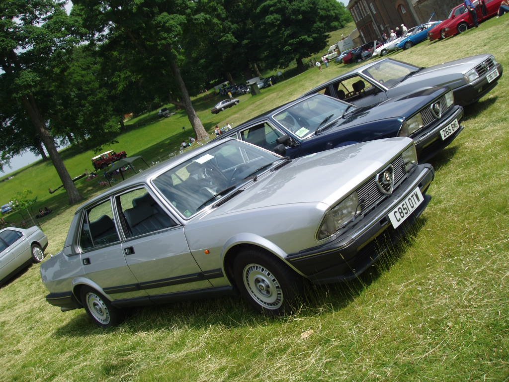 Alfa Romeo Owners Club UK - National Alfa Day 2005 - Boughton House, Kettering