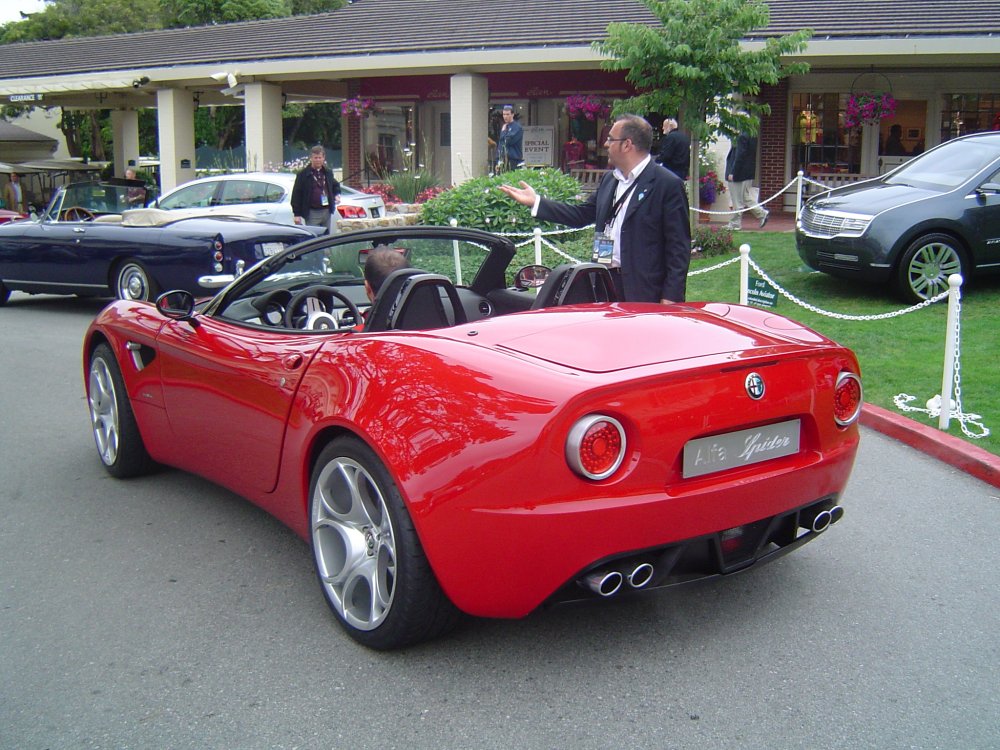 Alfa Romeo 8c Spider at the 2005 Pebble Beach Concours d'Eleganza