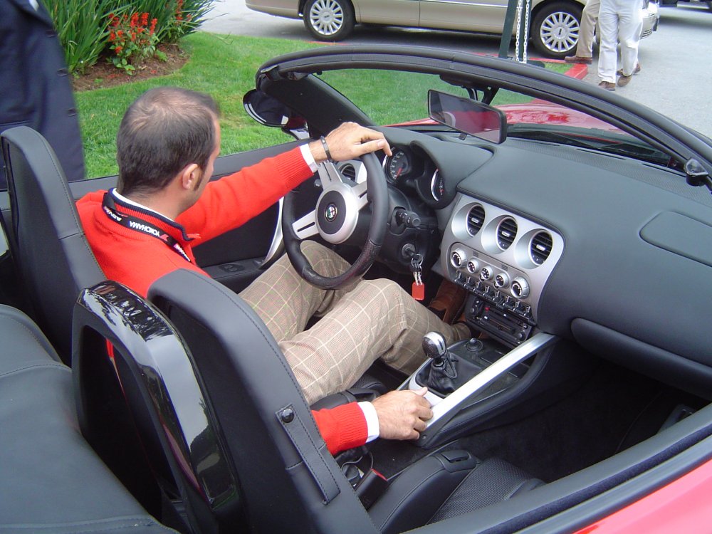 Alfa Romeo 8c Spider at the 2005 Pebble Beach Concours d'Eleganza