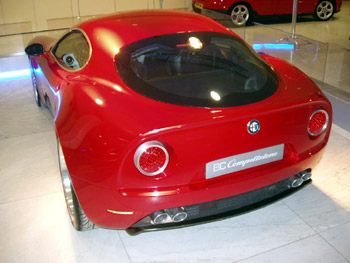 click here for Alfa Romeo 8c Competizione at the 2005 Autorai photo gallery