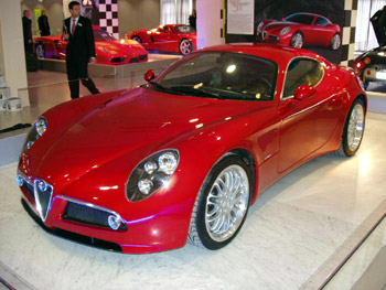 click here for Alfa Romeo 8c Competizione at the 2005 Autorai photo gallery