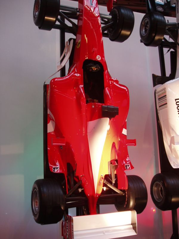 Ferrari F2004 at the 2005 Autosport International in Birmingham