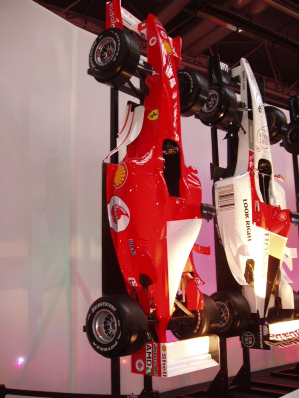 Ferrari F2004 at the 2005 Autosport International in Birmingham