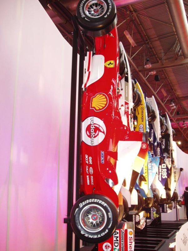 Ferrari F2004 at the 2005 Autosport International in Birmingham