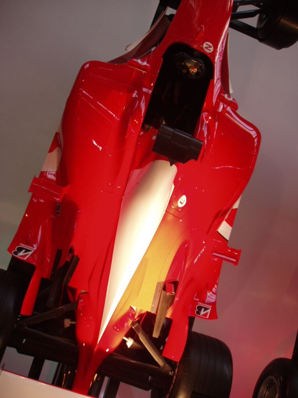 Ferrari F2004 at the 2005 Autosport International in Birmingham