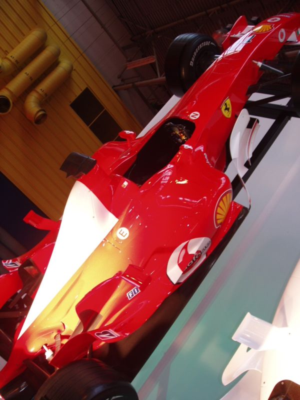 Ferrari F2004 at the 2005 Autosport International in Birmingham