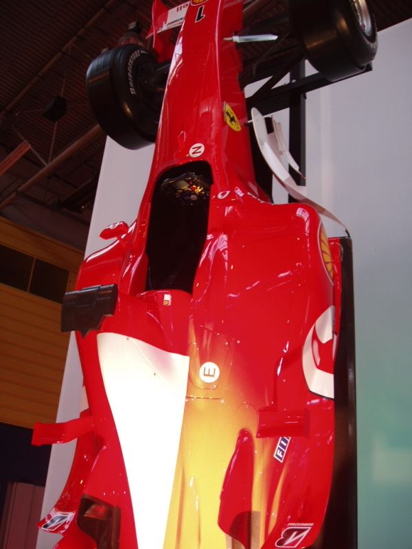 Ferrari F2004 at the 2005 Autosport International in Birmingham